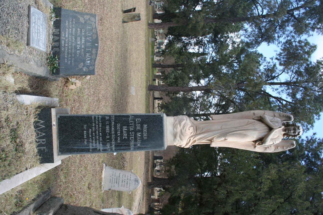 MARÉ Elsie Maria Aletta Stephina nee SCHOEMAN 1862-1947