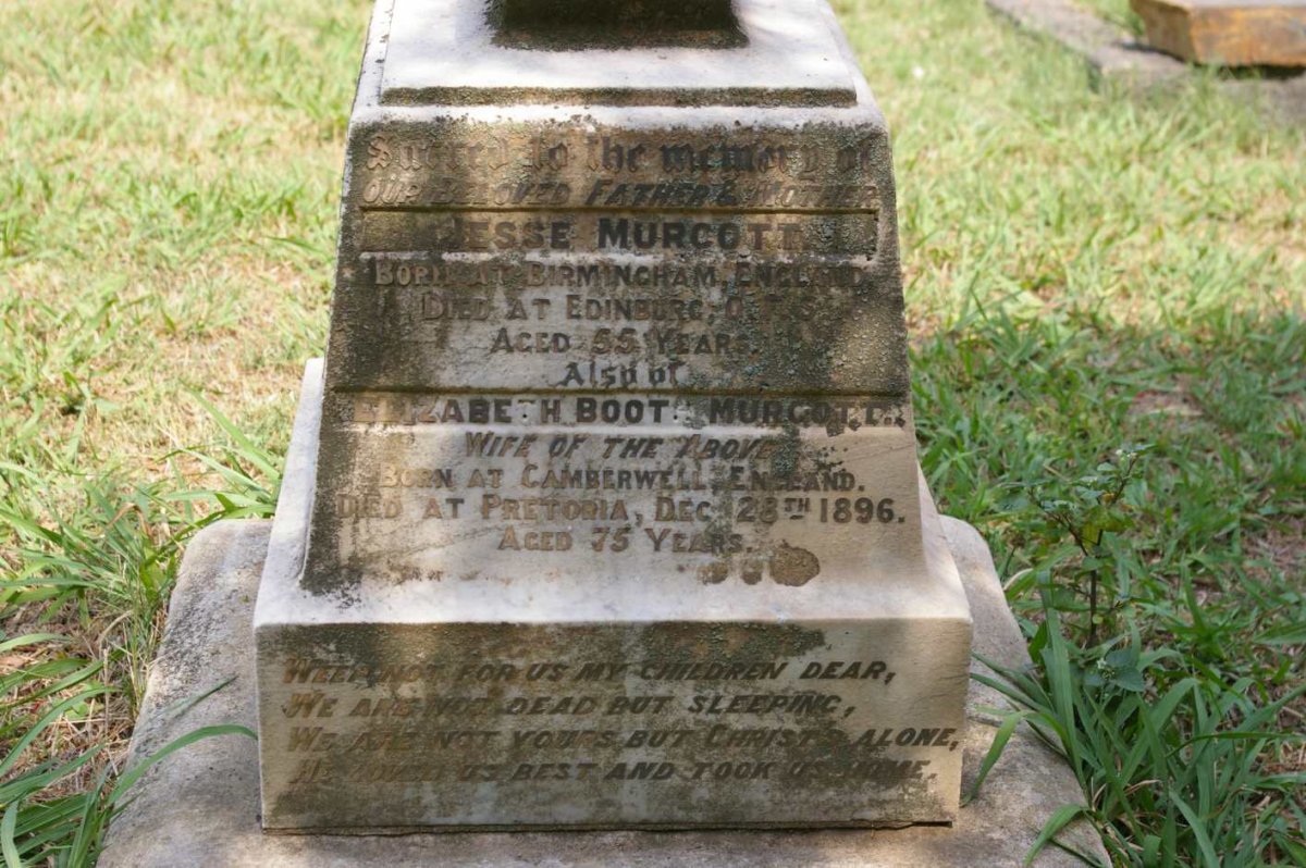 MURCOTT Jesse &amp; Elizabeth Booth -1896 :: MURCOTT B.B.