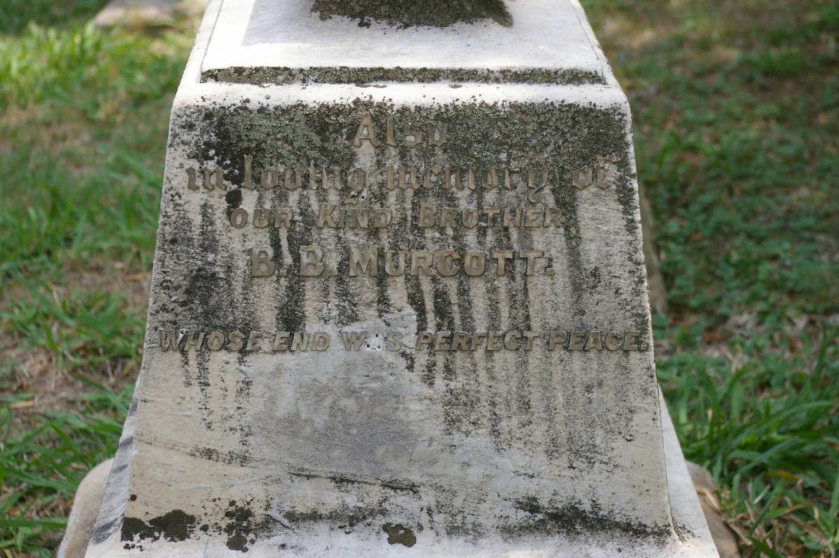 MURCOTT Jesse &amp; Elizabeth Booth -1896 :: MURCOTT B.B.