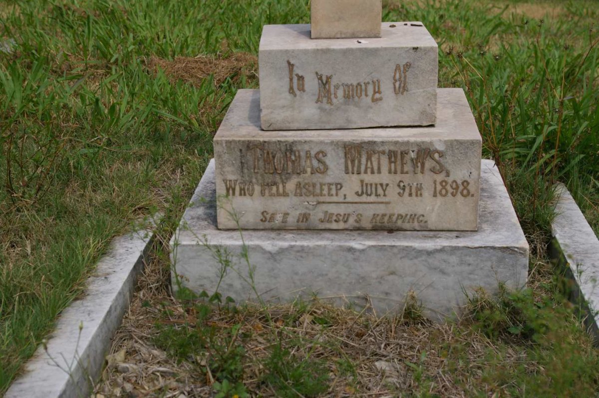 MATHEWS Thomas -1898