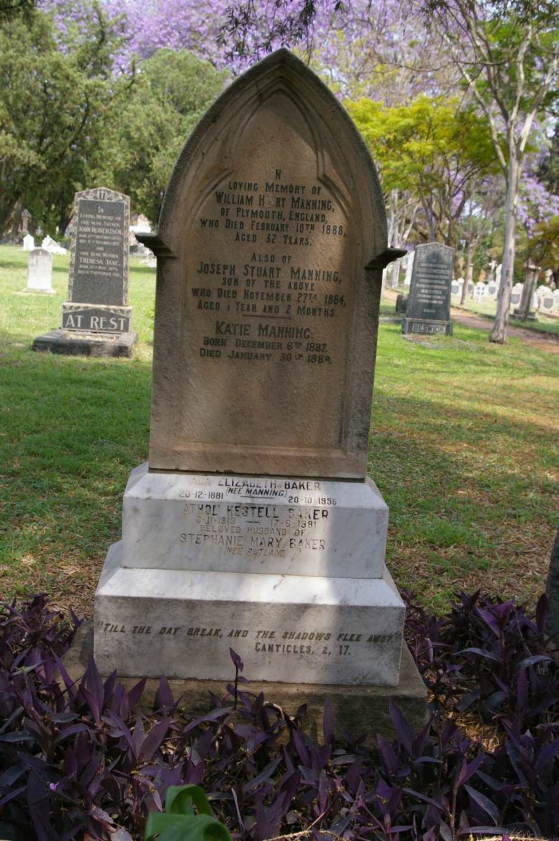 MANNING William Henry -1888 :: MANNING Joseph Stuart -1884 :: MANNING Katie 1887-1889