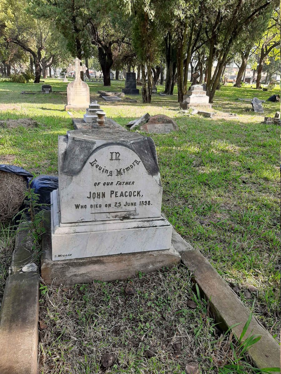 PEACOCK John -1898