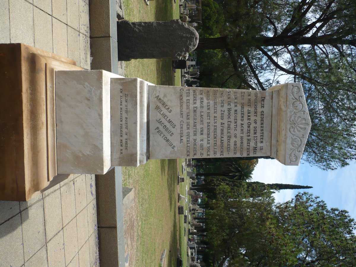 PRETORIUS Andreas Wilhelmus Jacobus