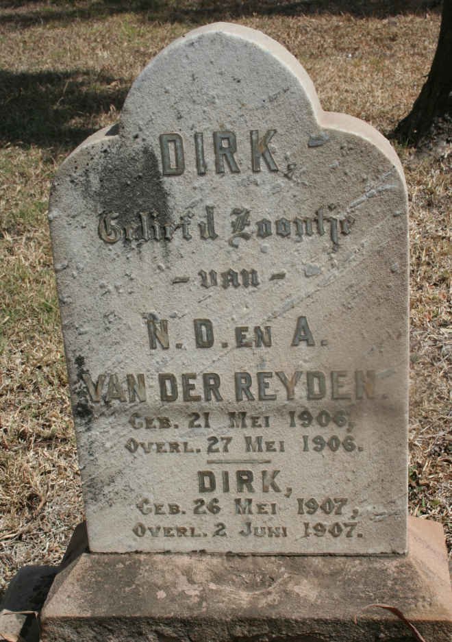 REYDEN Dirk, van der 1906-1906 :: REYDEN Dirk, van der 1907-1907