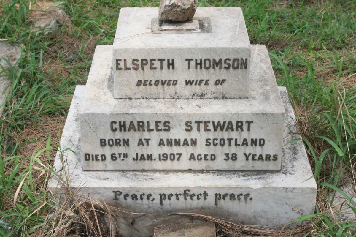 STEWART Elspeth nee THOMSON -1907