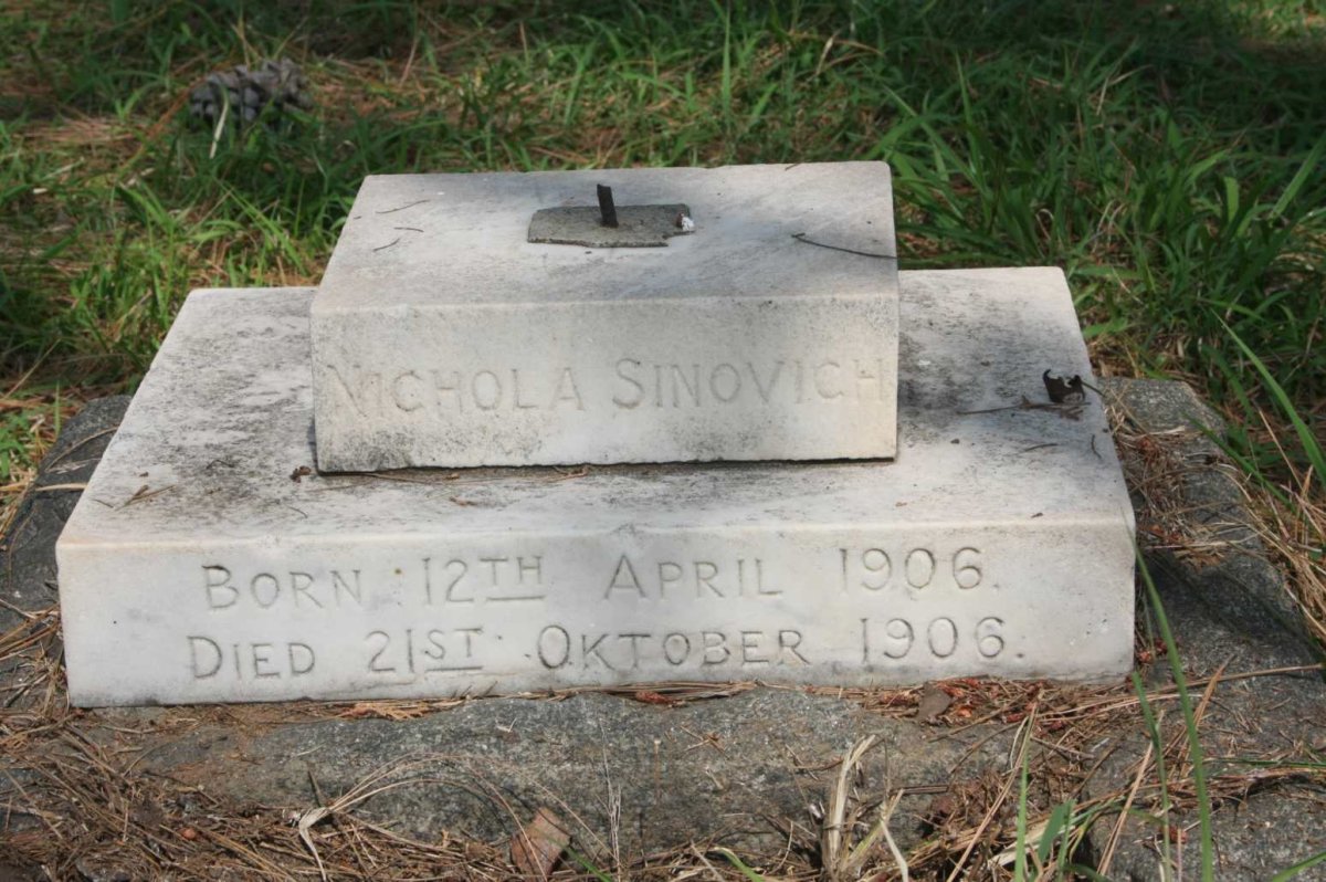 SINOVICH Nicola 1906-1906