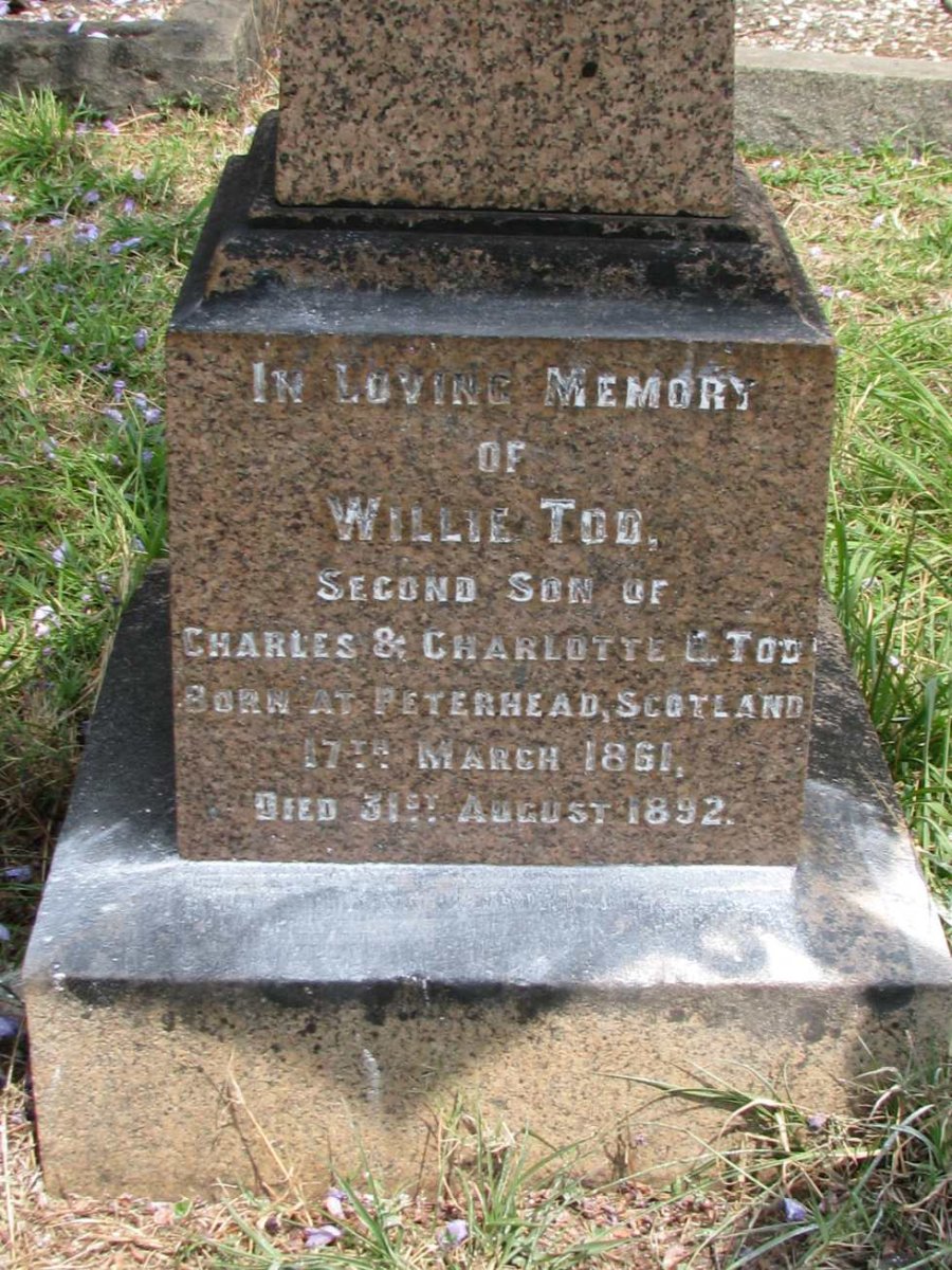 TOD Willie 1861-1892