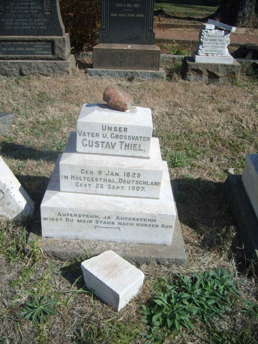THIEL Gustav 1825-1907