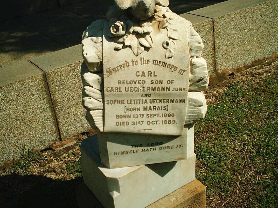 UECKERMANN Carl 1888 - 1889