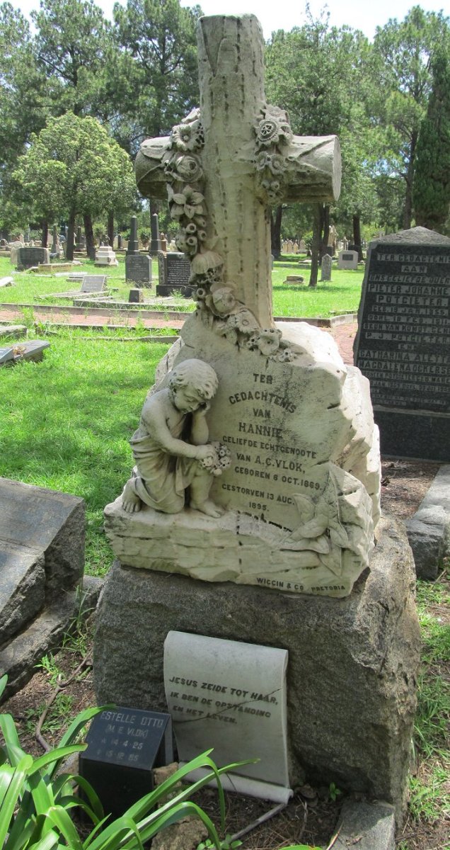 VLOK Hannie 1869-1895 :: OTTO Estelle nee VLOK 1925-1985