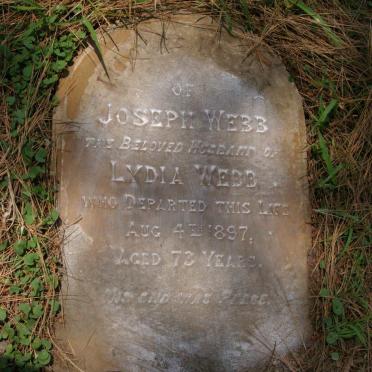 WEBB Joseph -1897