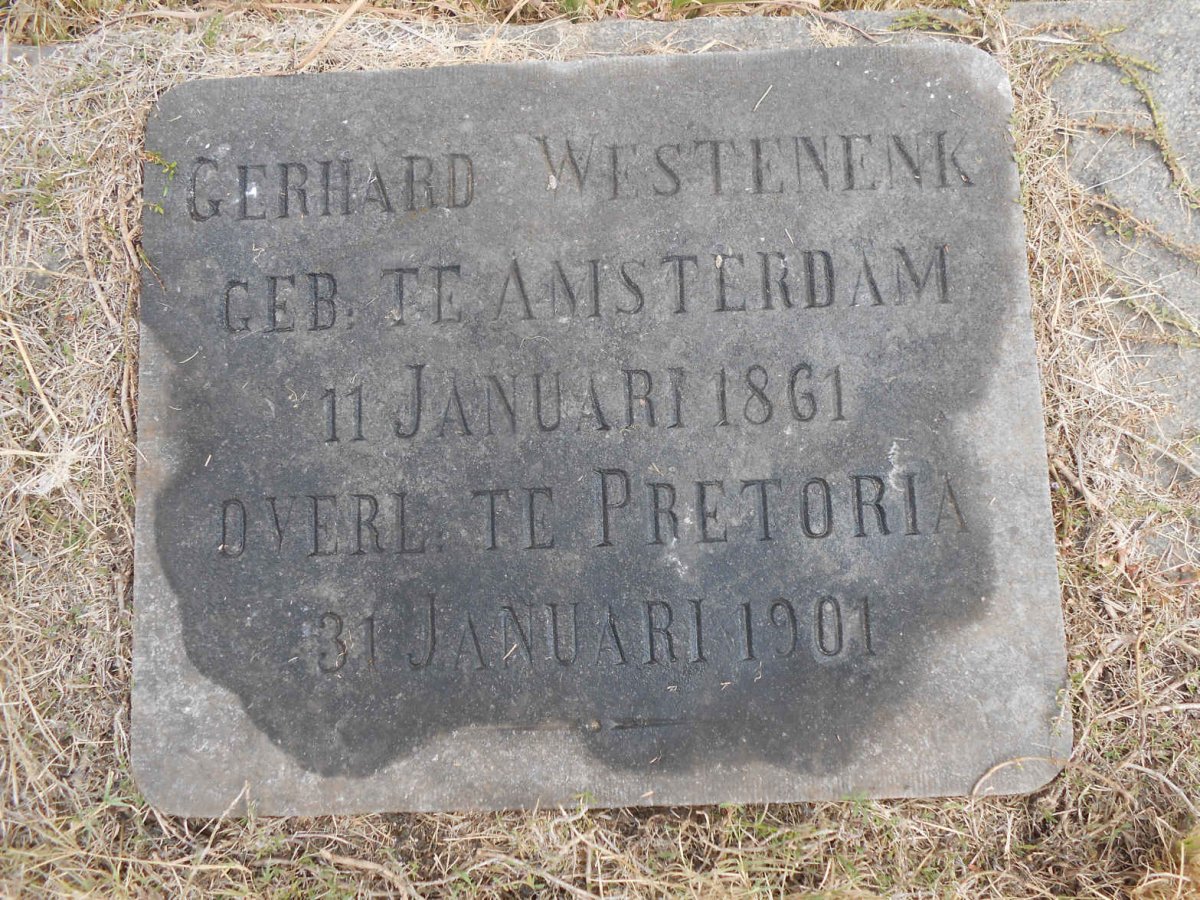 WESTENENK Gerhard 1861-1901