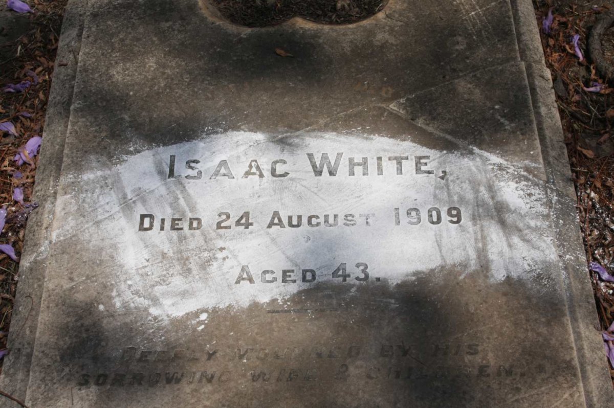 WHITE Isaac -1909