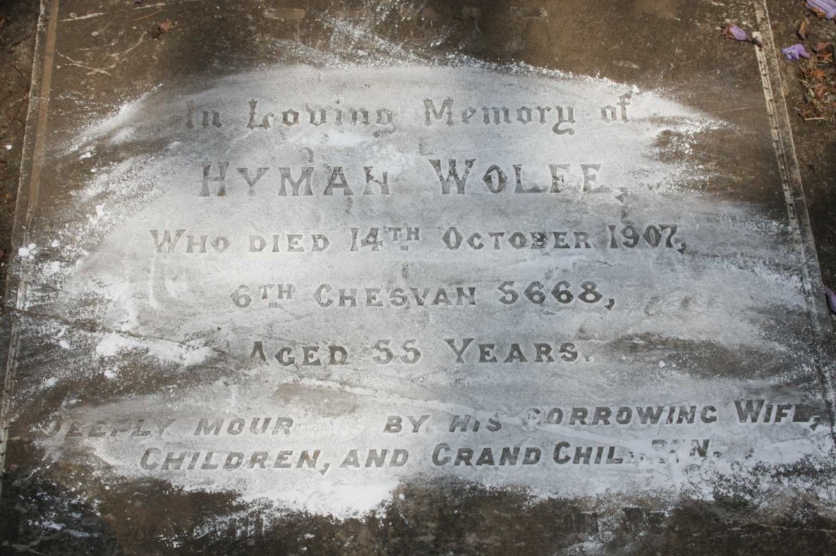 WOLFE Hyman -1907