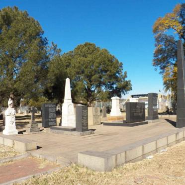 02. Overview of sections in the Church Street cemetery