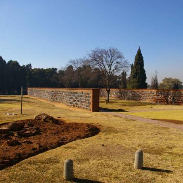 Gauteng, Pretoria, PRETORIA-WEST, Rebecca Street, Pretoria West Crematorium and Memorial walls