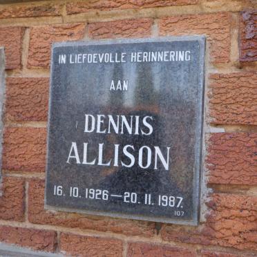 ALLISON Dennis 1926-1987