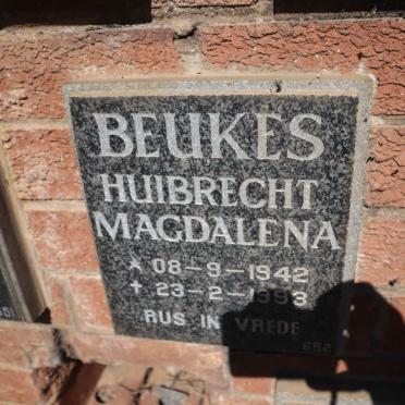 BEUKES Huibrecht Magdalena 1942-1993
