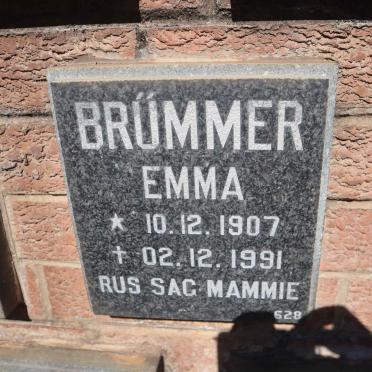 BRUMMER Emma 1907-1991