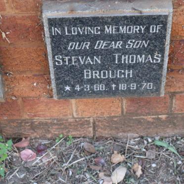 BROUGH Stevan Thomas 1968-1970