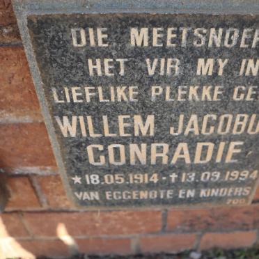 CONRADIE Willem Jacobus 1914-1994