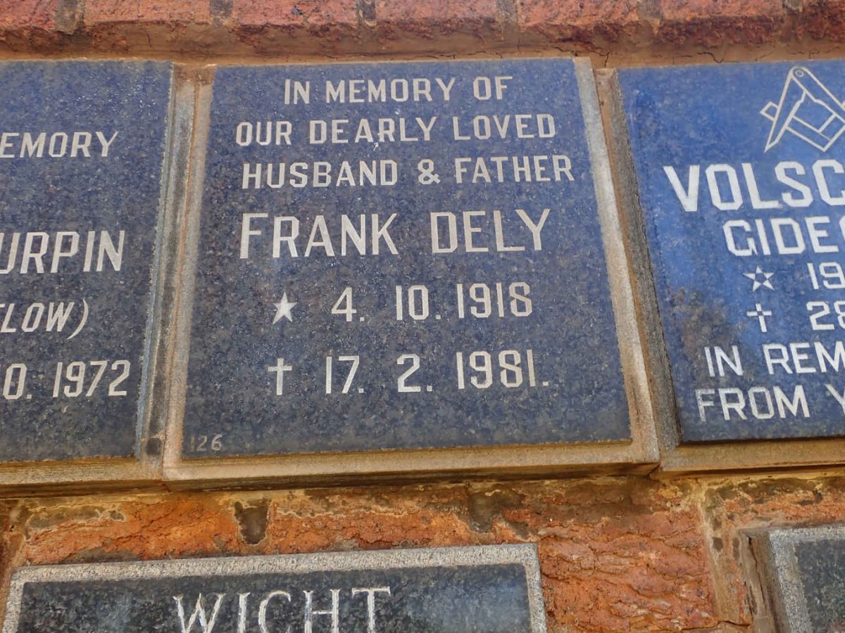 DELY Frank 1918-1981