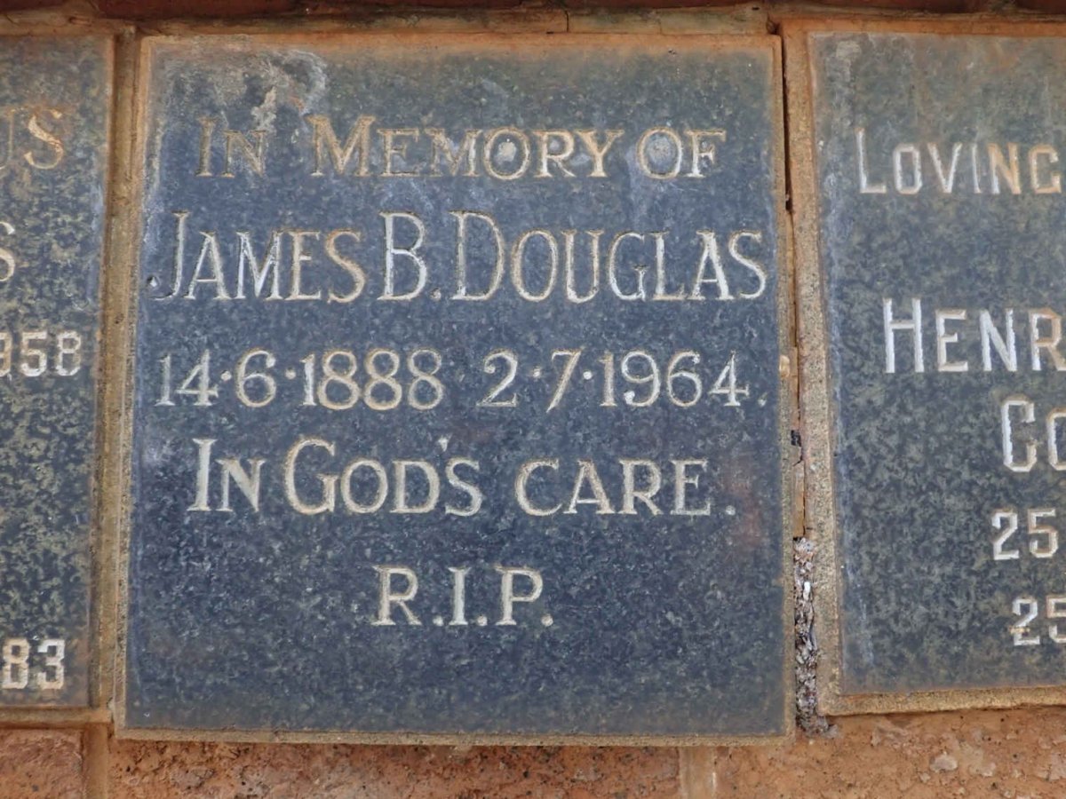 DOUGLAS James B. 1888-1964