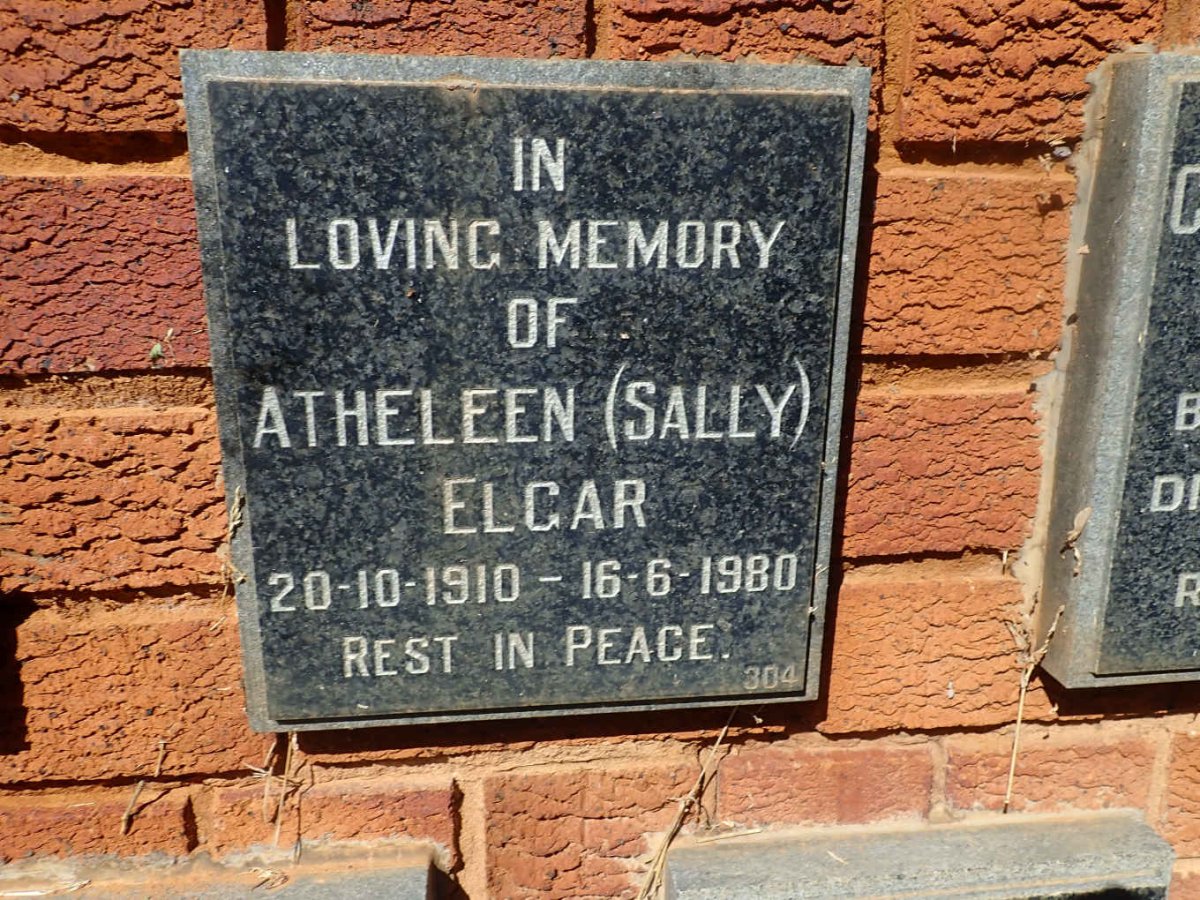 ELGAR Atheleen 1910-1980
