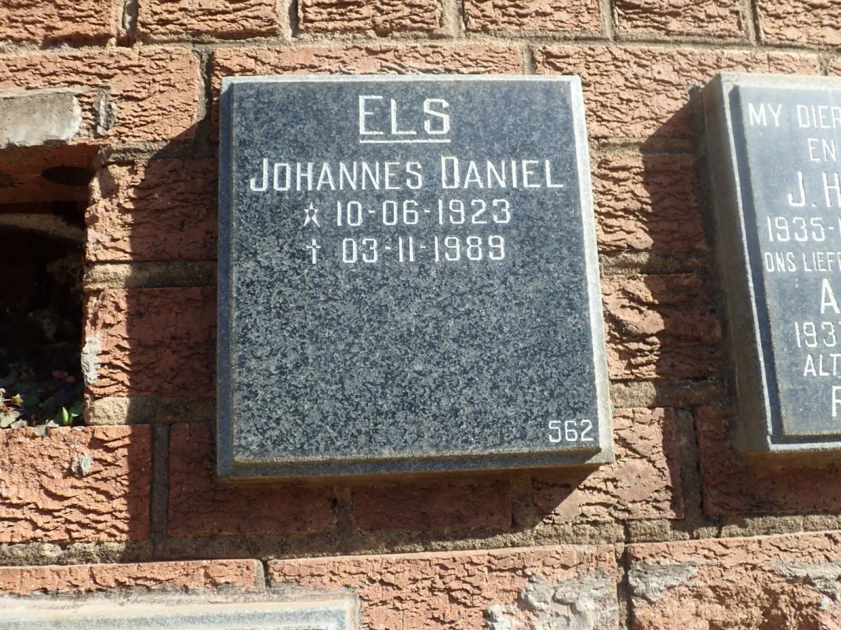 ELS Johannes Daniel 1923-1989