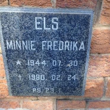 ELS Minnie Fredrika 1944-1980