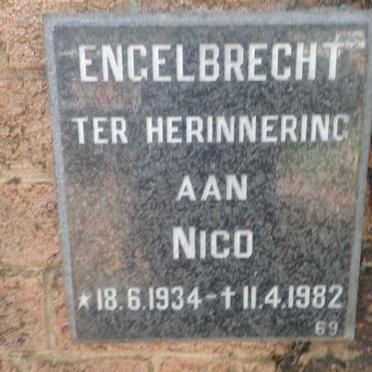 ENGELBRECHT Nico 1934-1982