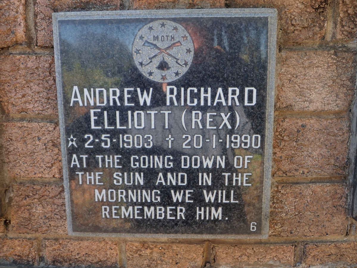 ELLIOTT Andrew Richard 1903-1990
