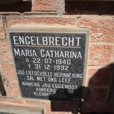 ENGELBRECHT Maria Catarina 1940-1992