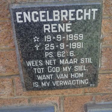 ENGELBRECHT Rene 1959-1981