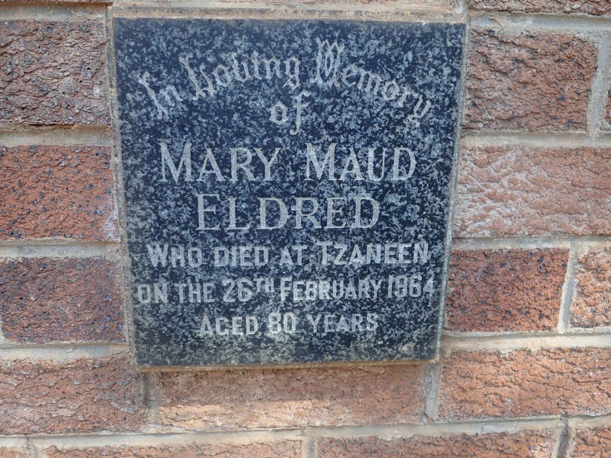 ELDRED Mary Maud -1964