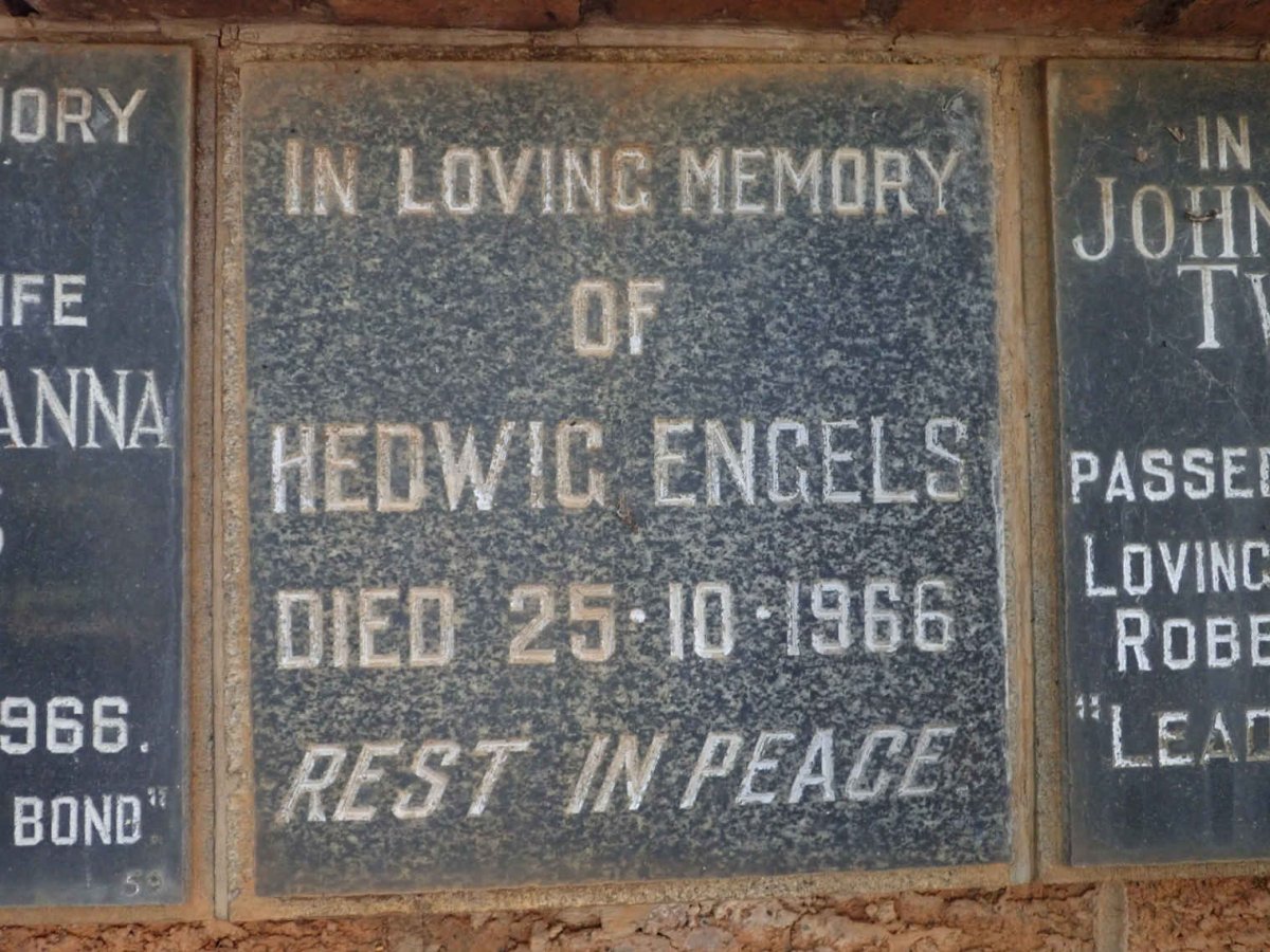 ENGELS Hedwig -1966