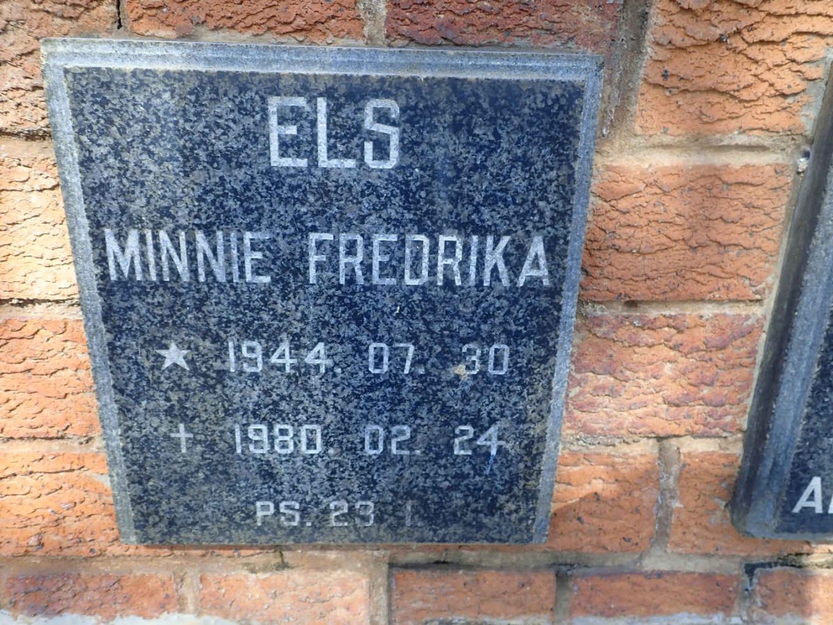 ELS Minnie Fredrika 1944-1980