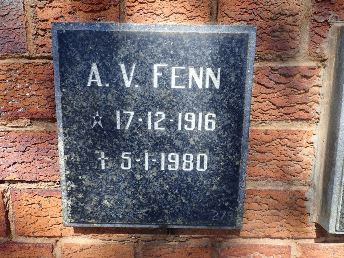 FENN A.V. 1916-1980