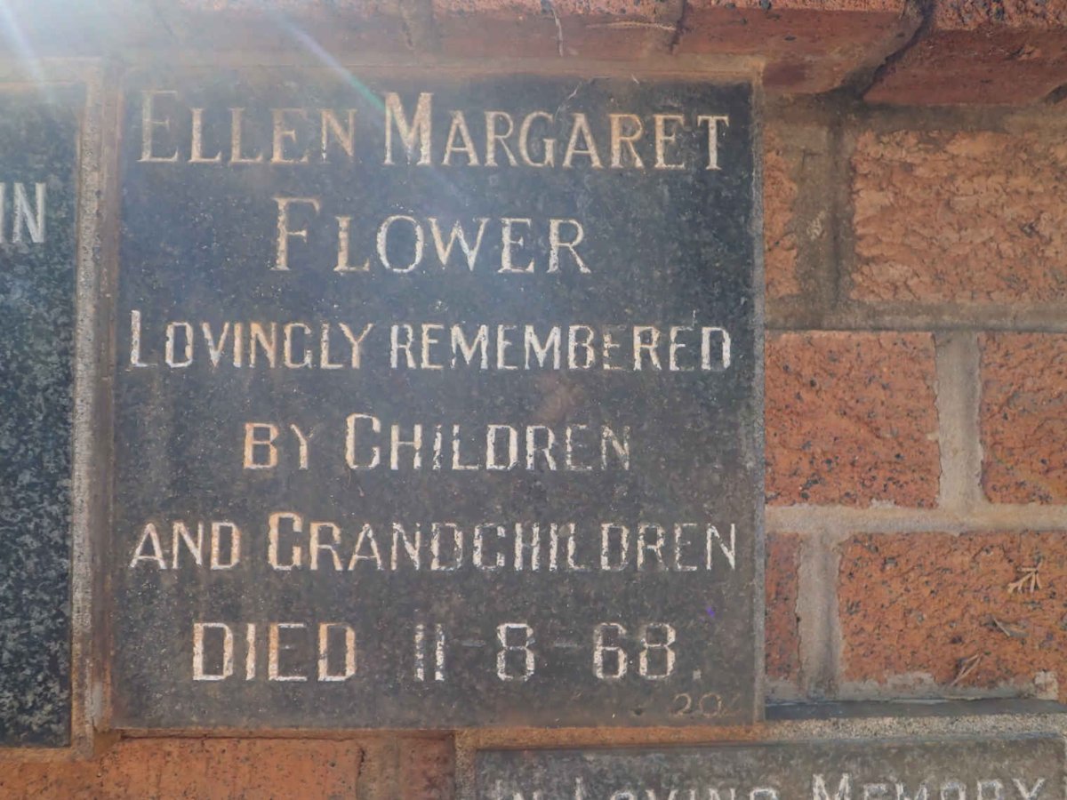 FLOWER Ellen Margaret -1968