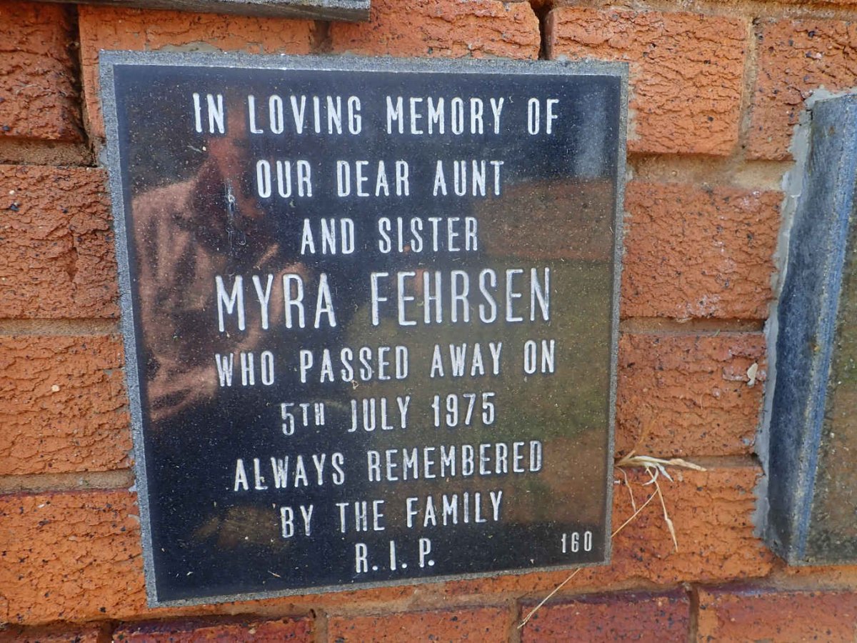 FEHRSEN Myra -1975