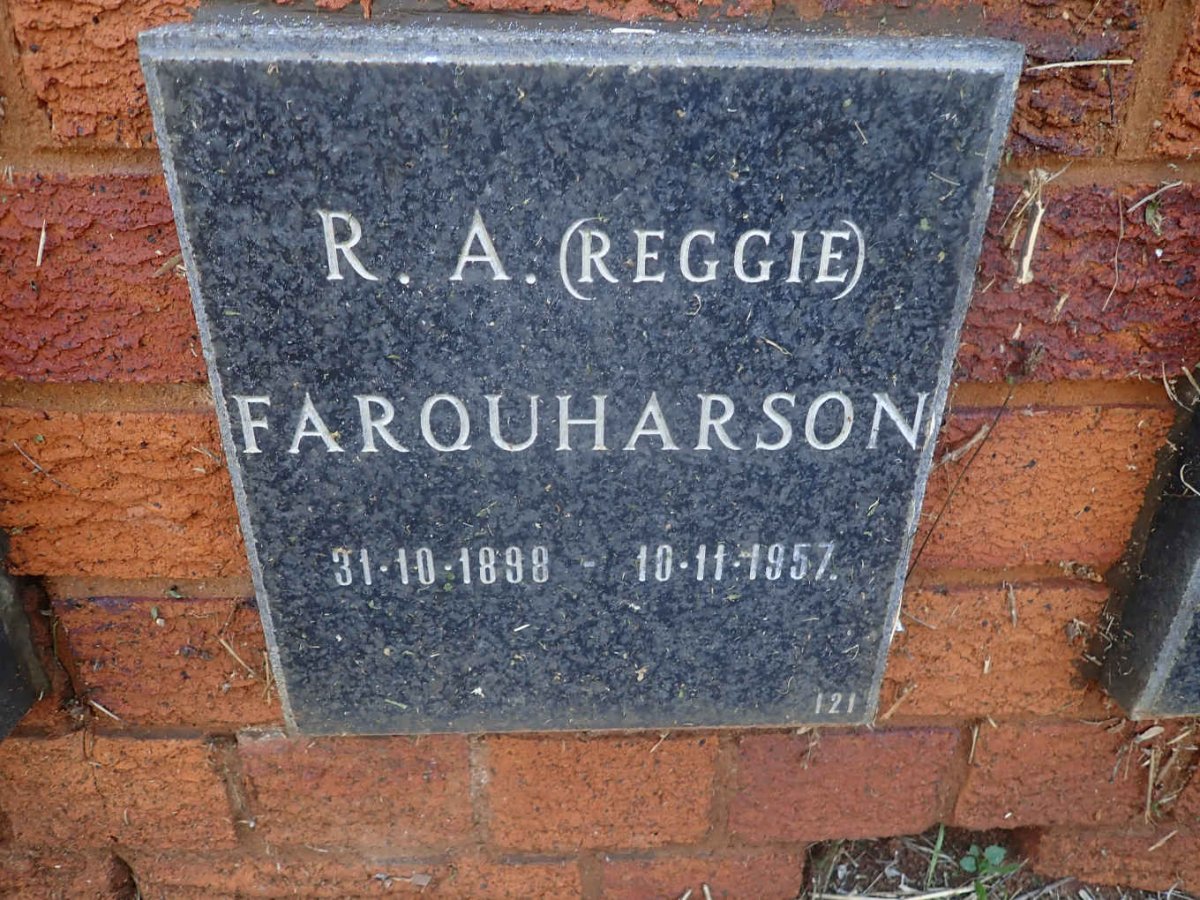 FARQUHARSON R.A. 1898-1957