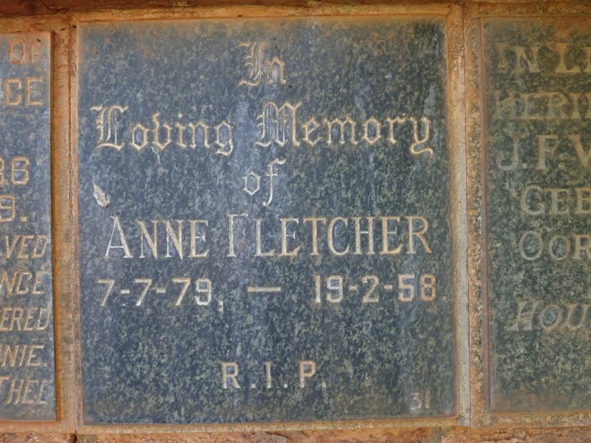 FLETCHER Anne 1879-1958