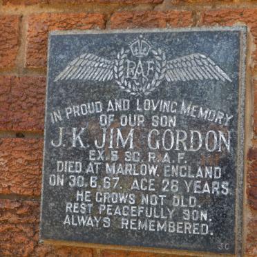 GORDON J.K. -1967