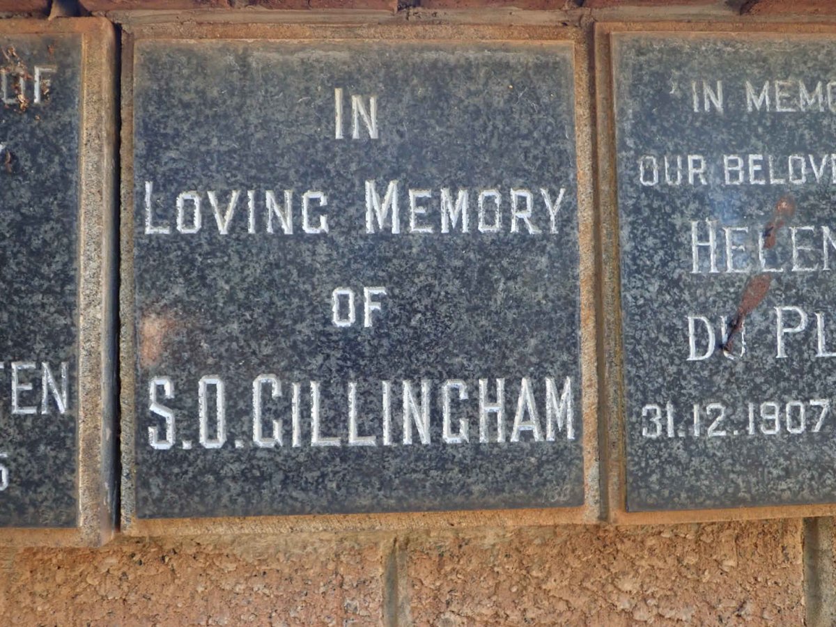 GILLINGHAM S.O.