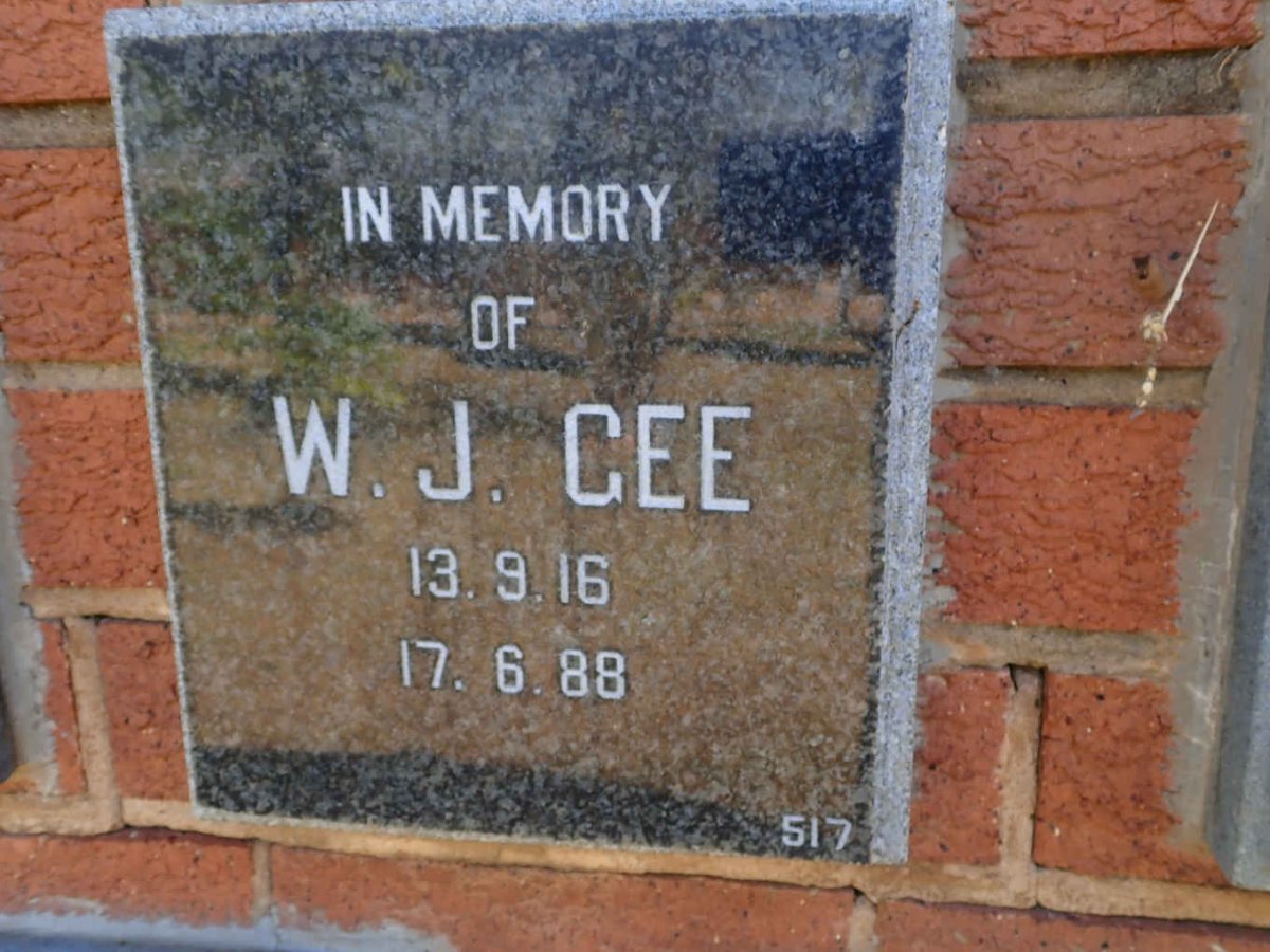 GEE W.J. 1916-1988