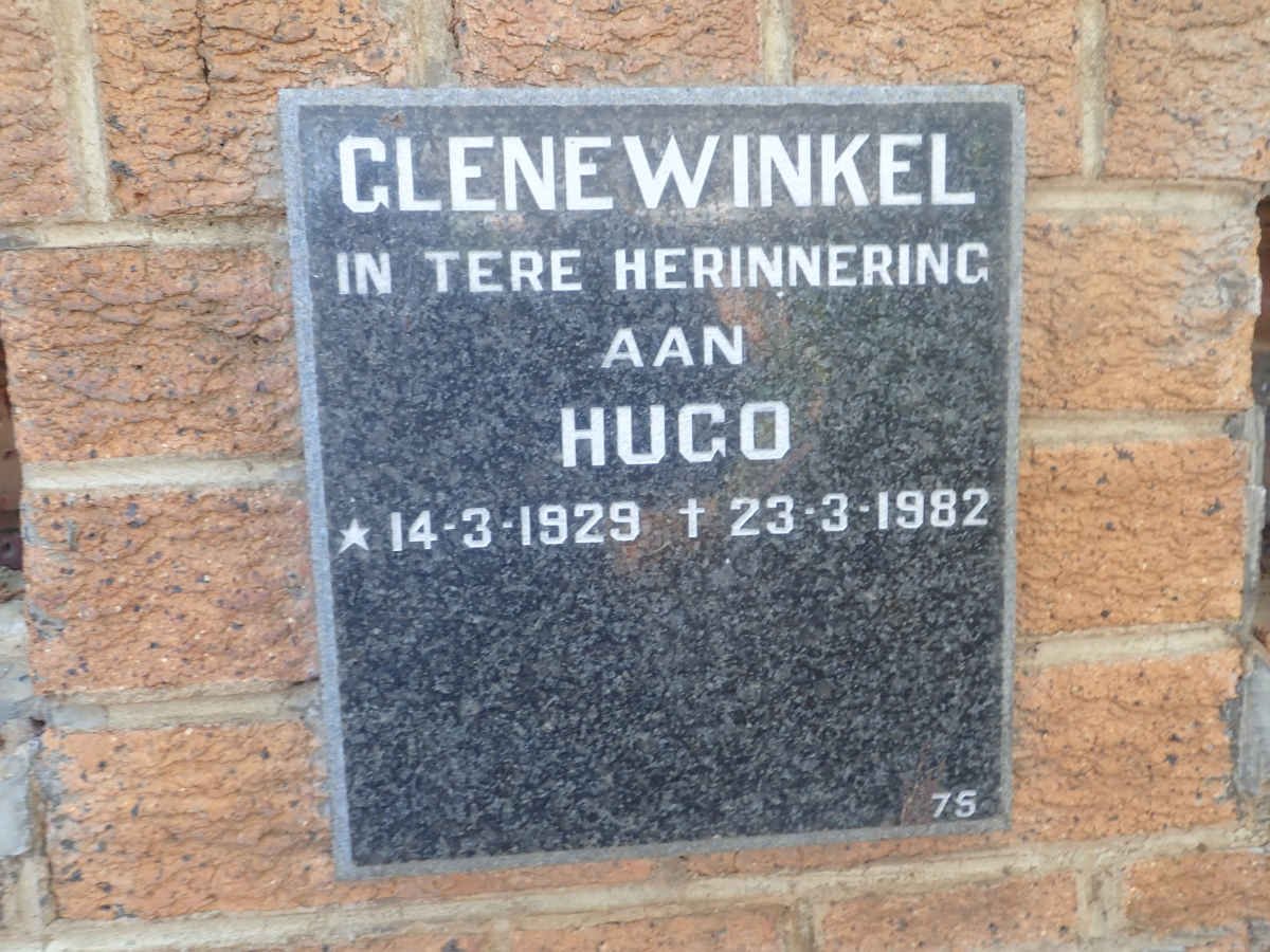 GLENEWINKEL Hugo 1929-1982