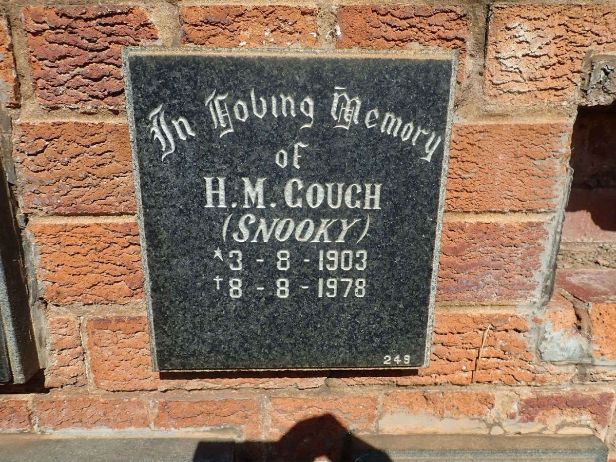 GOUGH H.M. 1903-1978