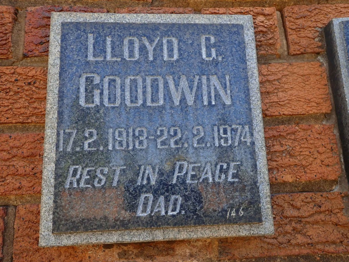 GOODWIN Lloyd G. 1913-1974