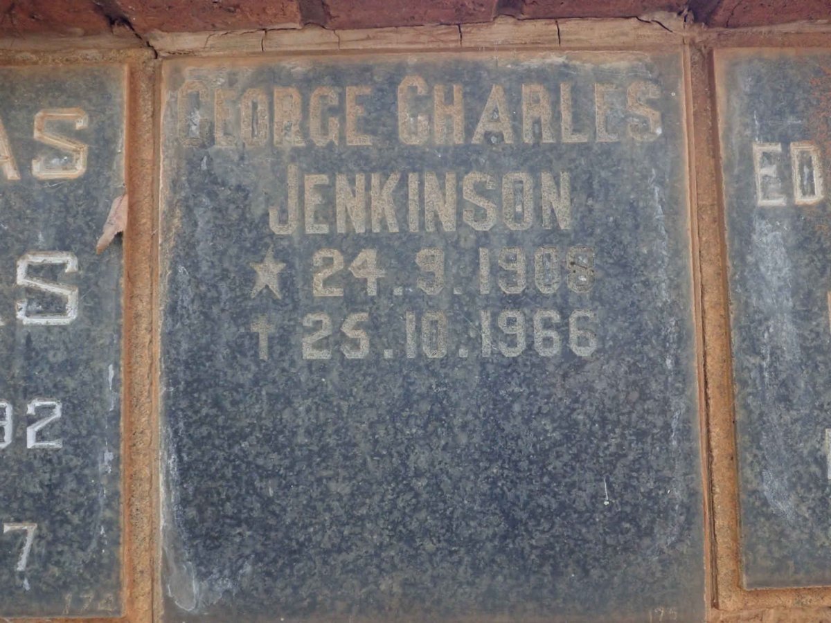 JENKINSON George Charles 1908-1966
