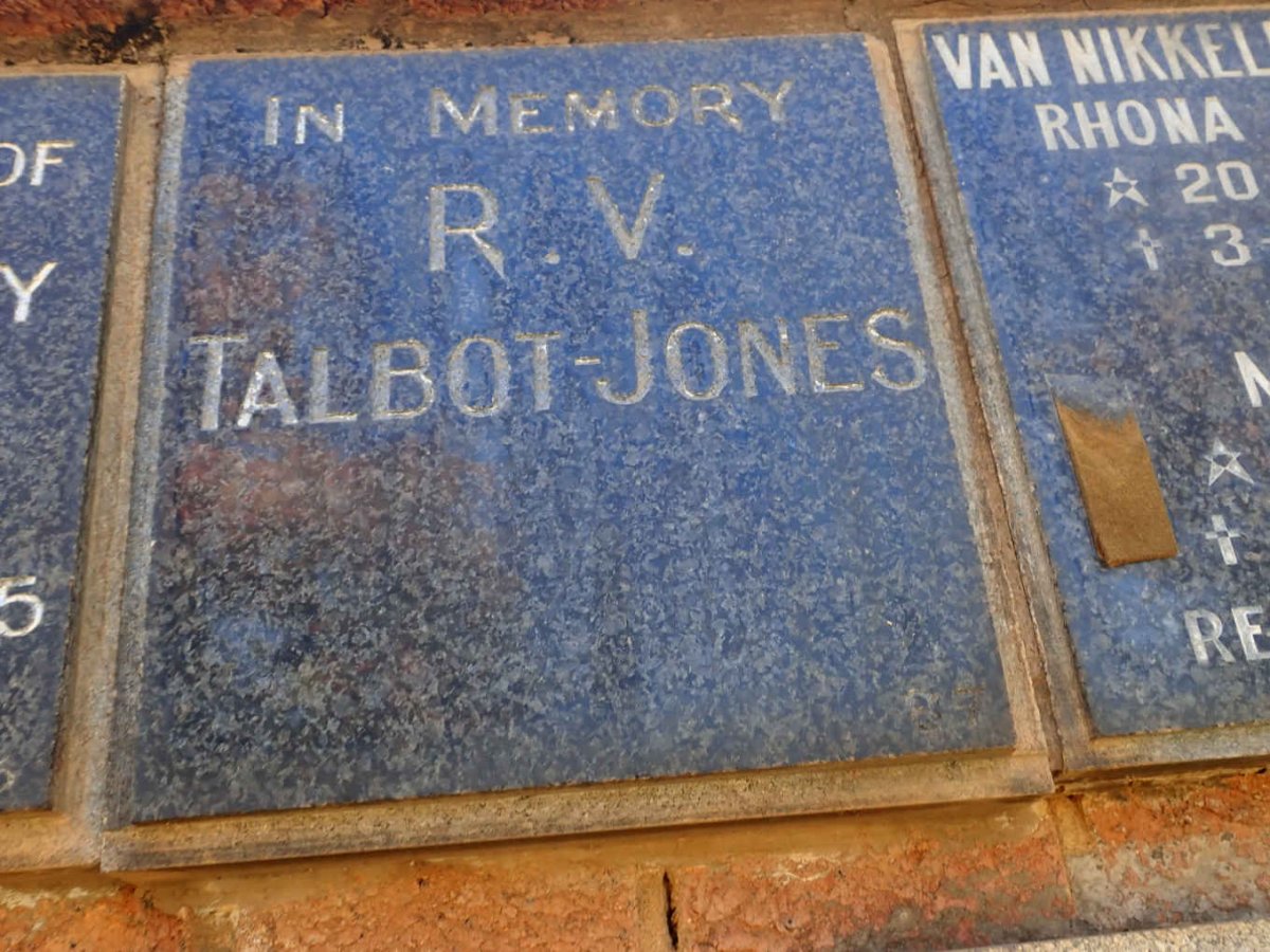 JONES R.V., TALBOT-